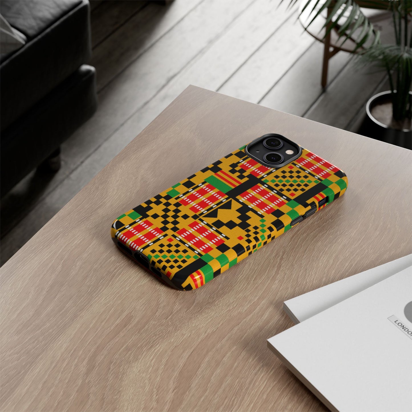 iPhone Kente Tough Cases | Ankara iPhone Case | Afrocentric iPhone Case