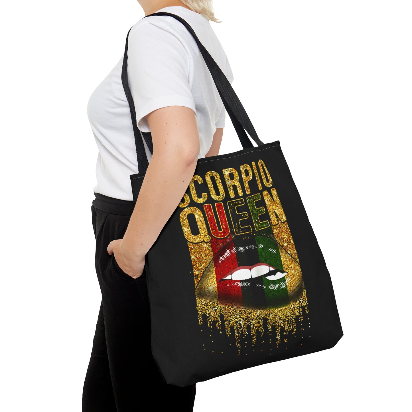Scorpio Queen Lip Tote Bag