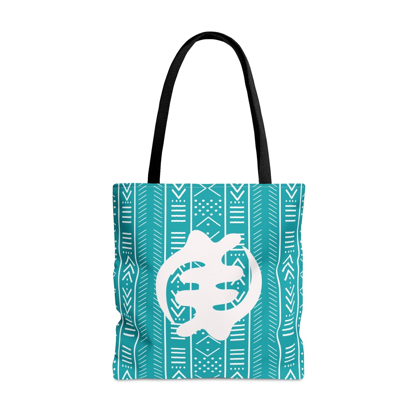 GYE NYAME - Supremacy of God Tote Bag Teal