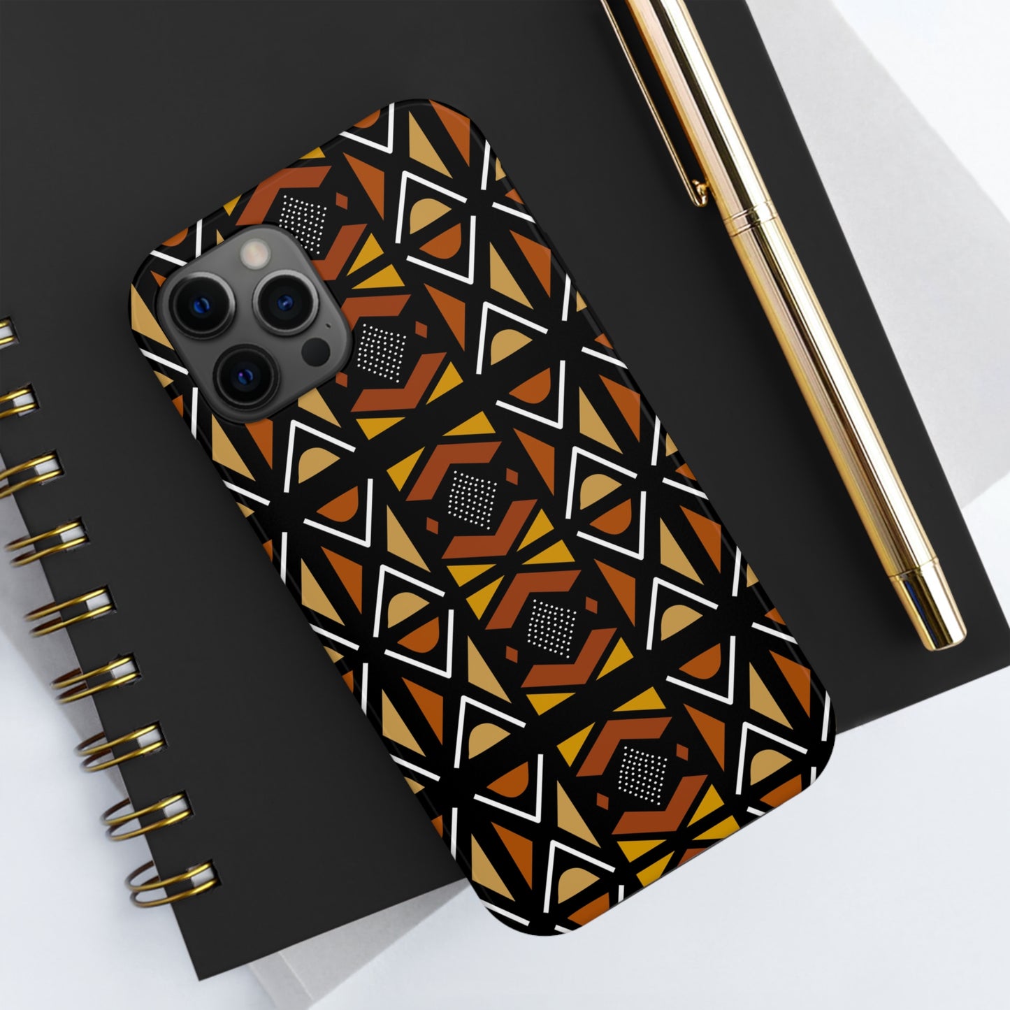 Mudcloth Design Tough Phone Cases