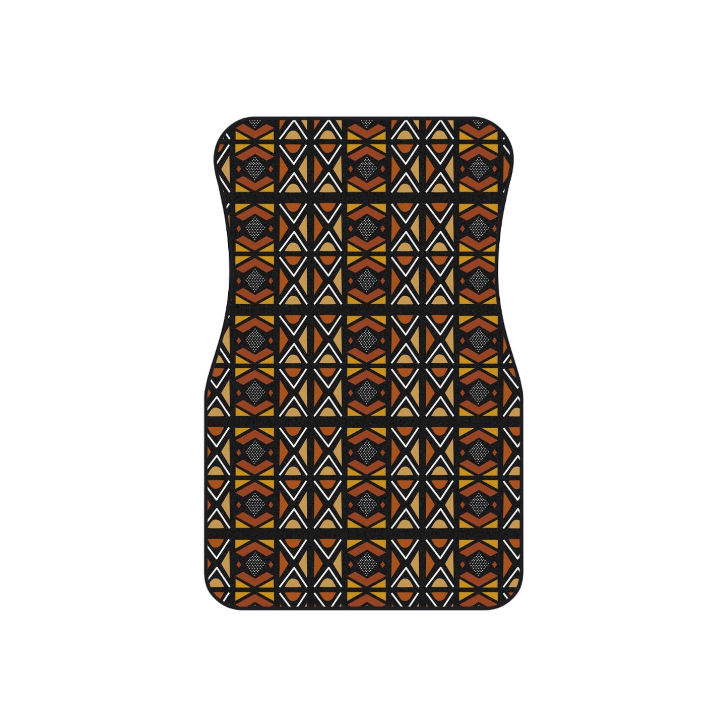 Mudcloth Inspired Car Mats (2x Front)