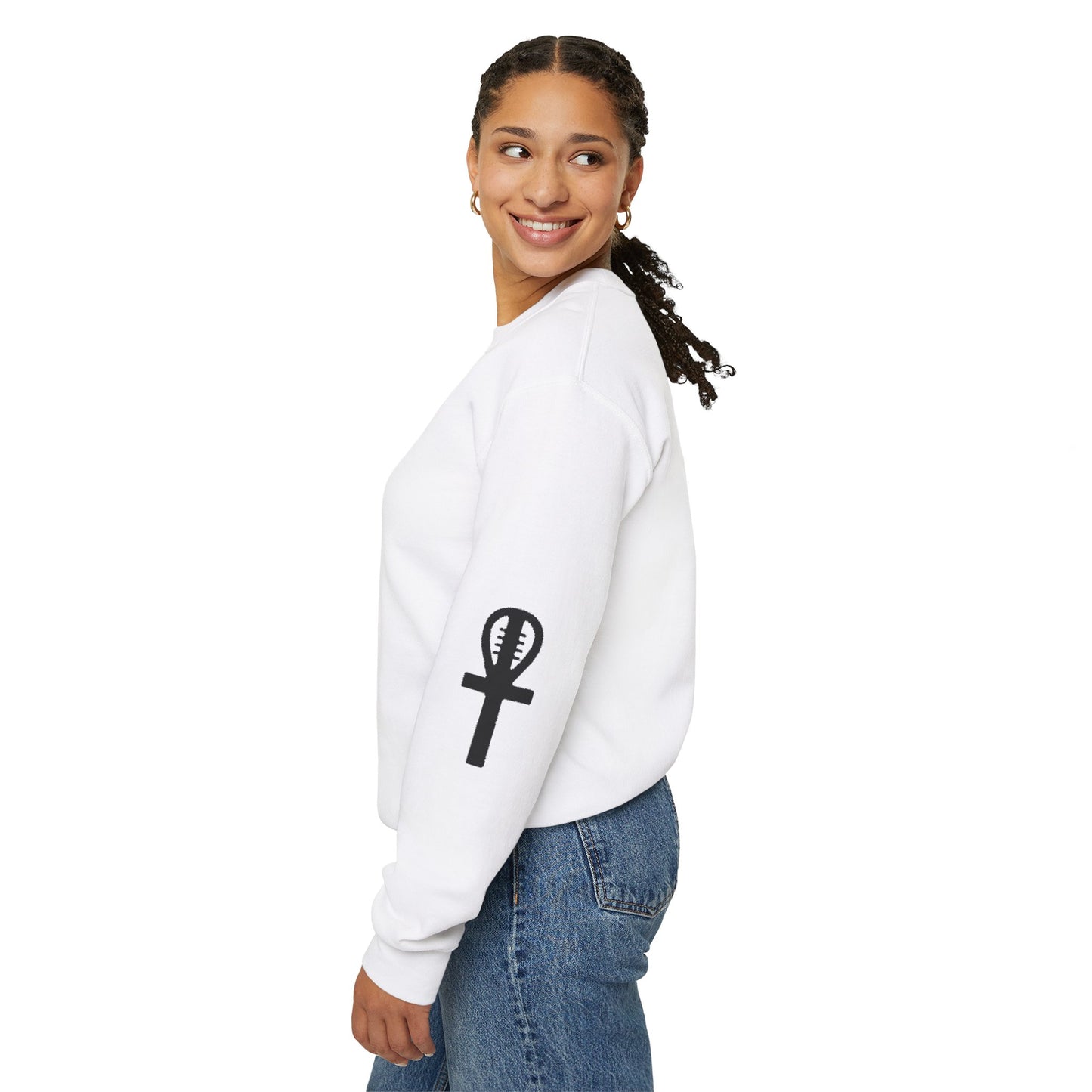Imani Kwanzaa Symbol Crewneck Sweatshirt