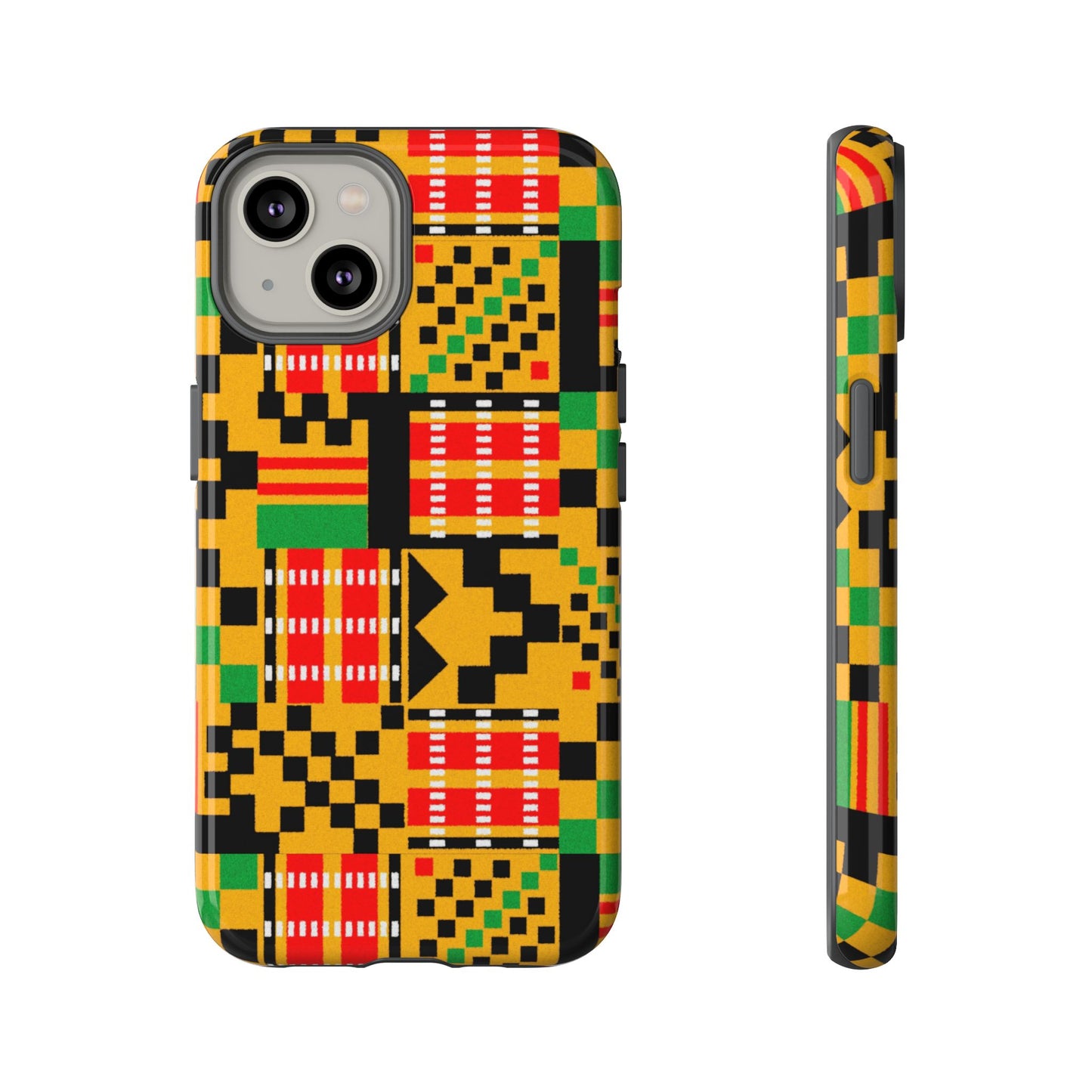 iPhone Kente Tough Cases | Ankara iPhone Case | Afrocentric iPhone Case