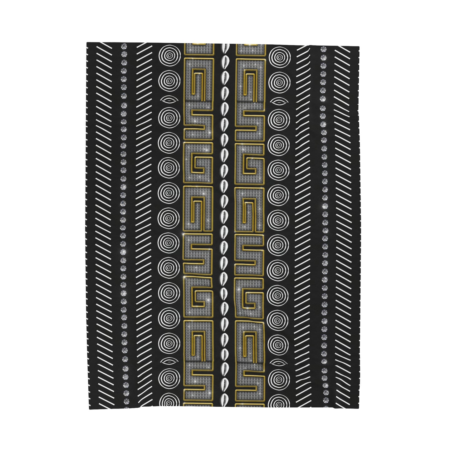 Bling Mudcloth Inspired Blanket
