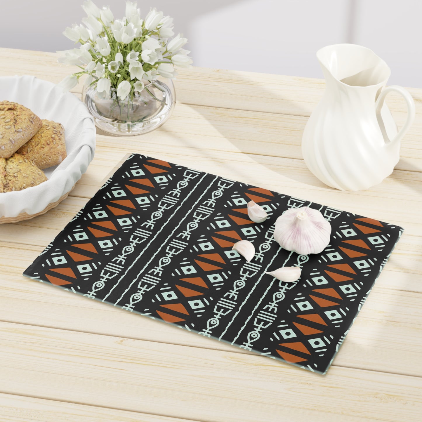 Mudcloth II Design Cutting Board