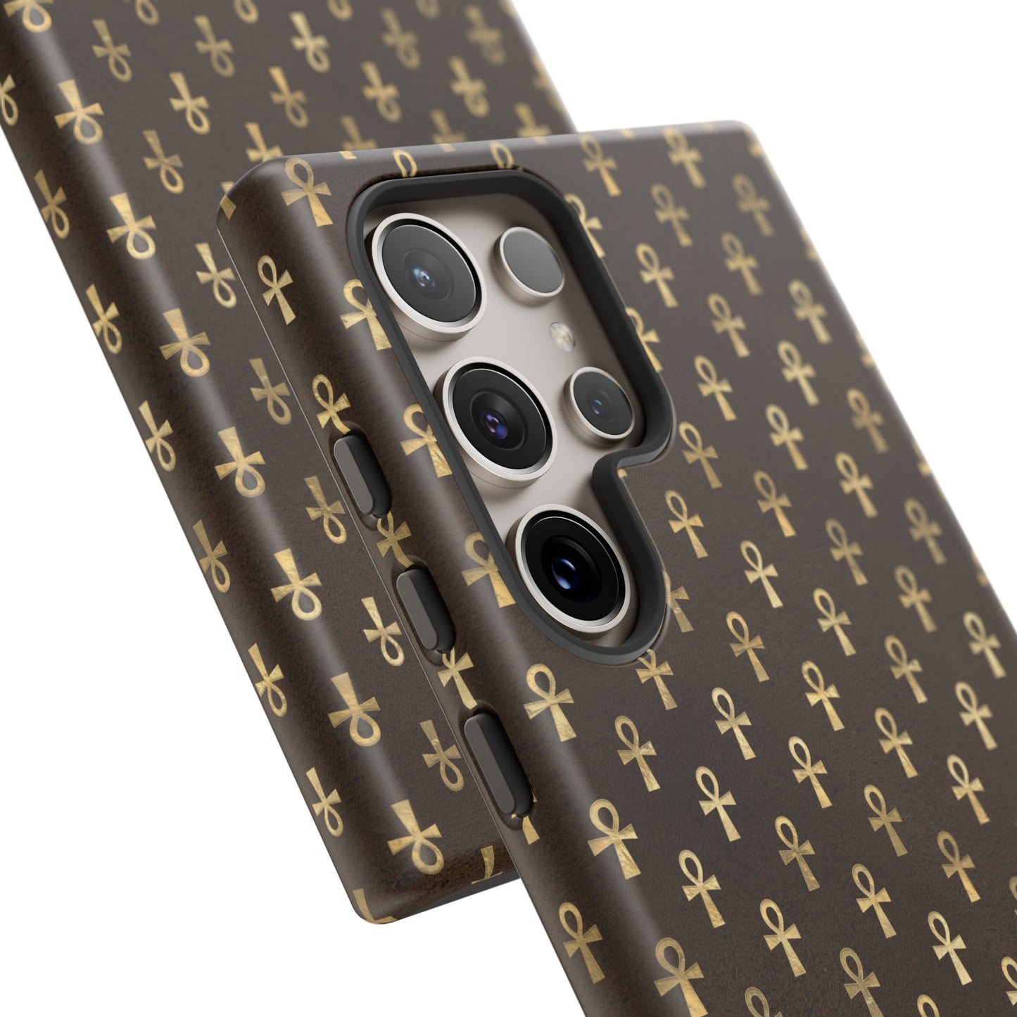 Brown Ankh Samsung Tough Cases | Egyptian Samsung Case | Ankh Samsung Case