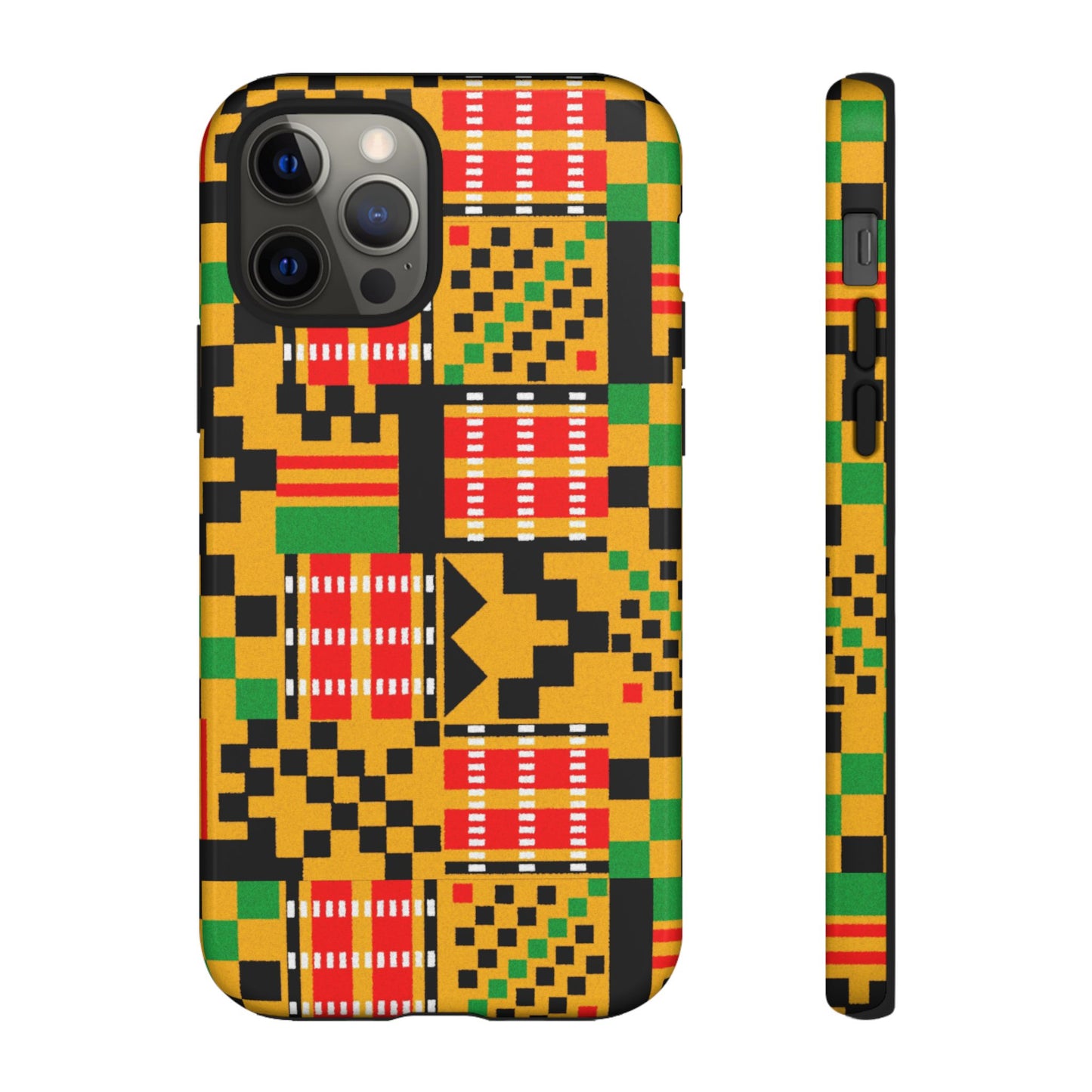 iPhone Kente Tough Cases | Ankara iPhone Case | Afrocentric iPhone Case