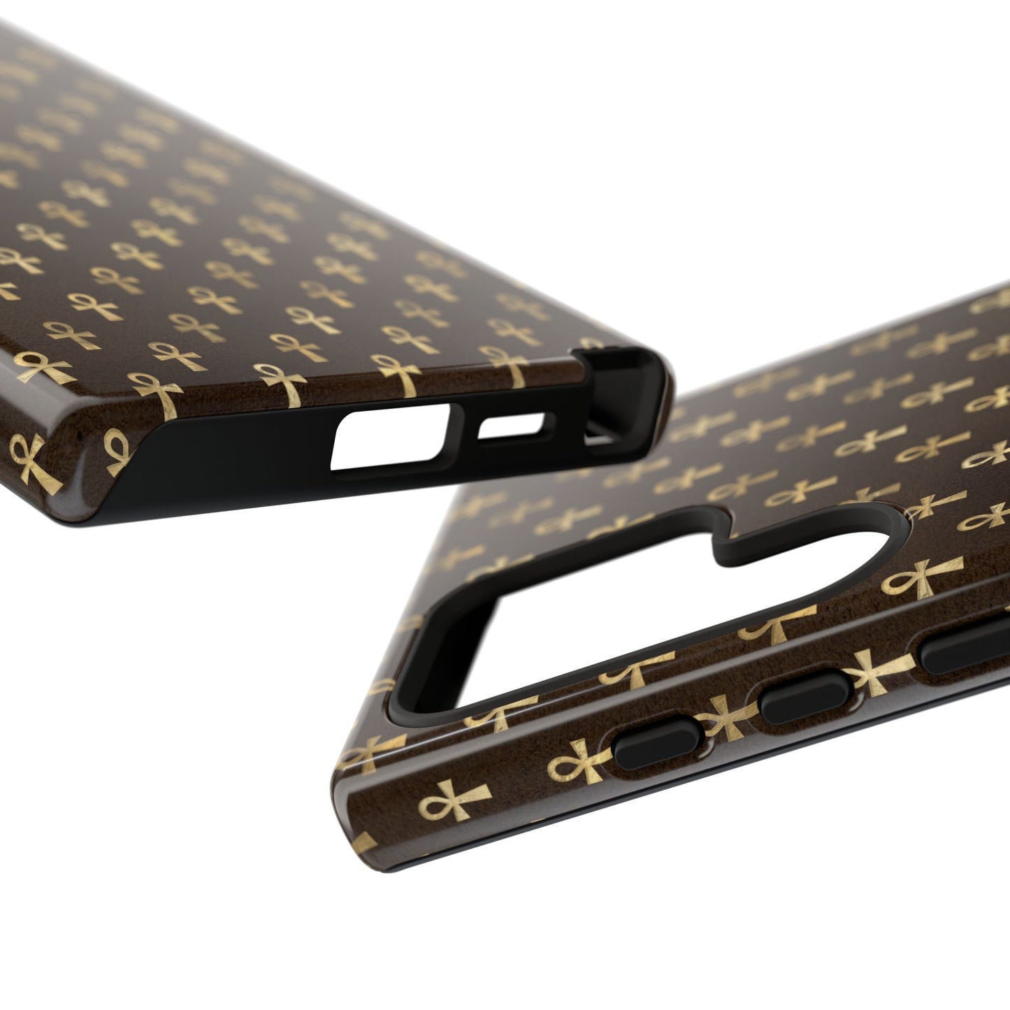 Brown Ankh Samsung Tough Cases | Egyptian Samsung Case | Ankh Samsung Case