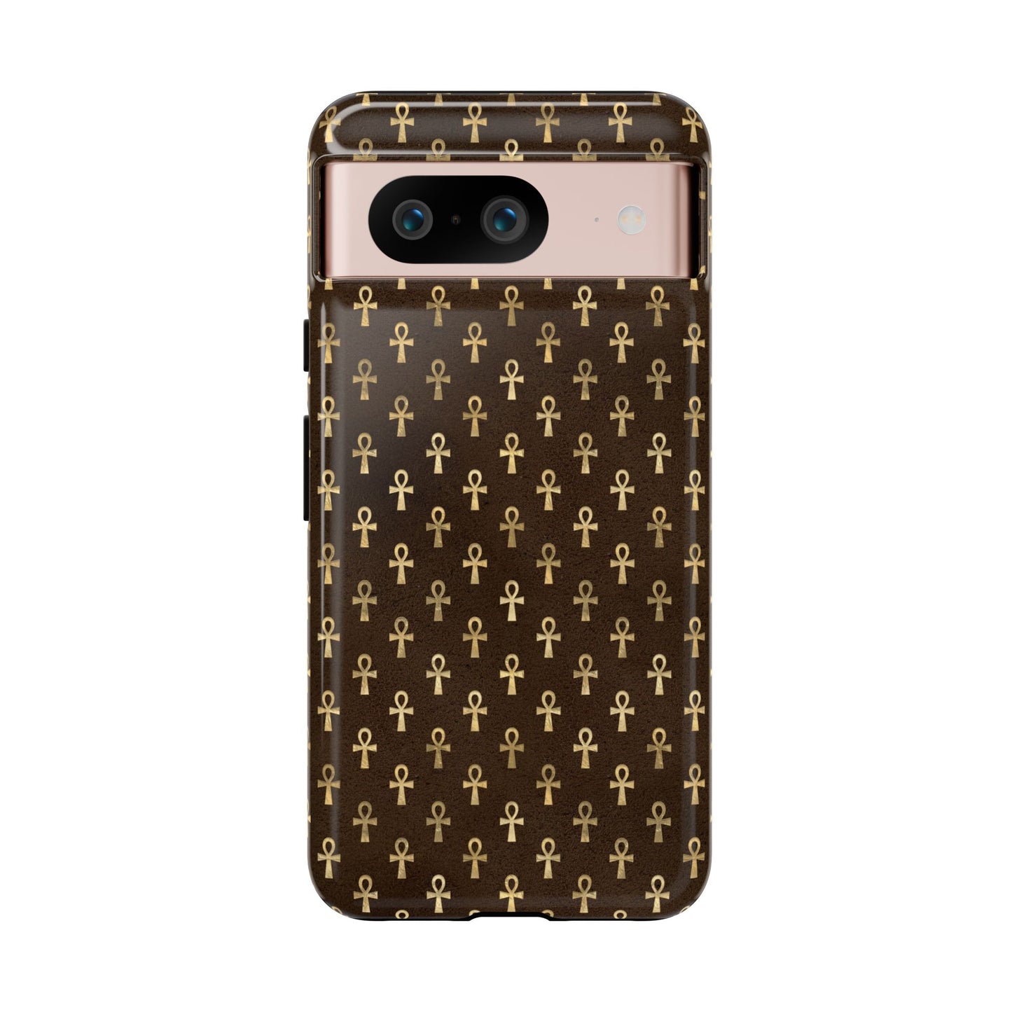 Brown Ankh Google Pixel Tough Cases | Egyptian Google Pixel Case | Ankh Google Pixel Case
