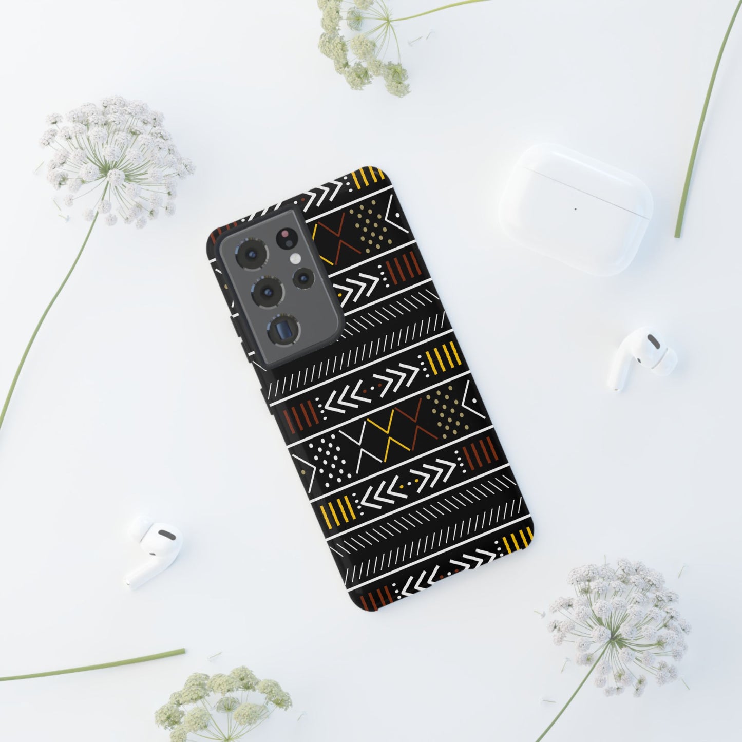 Mudcloth Samsung Tough Cases | African Samsung Case | Afrocentric Samsung Case