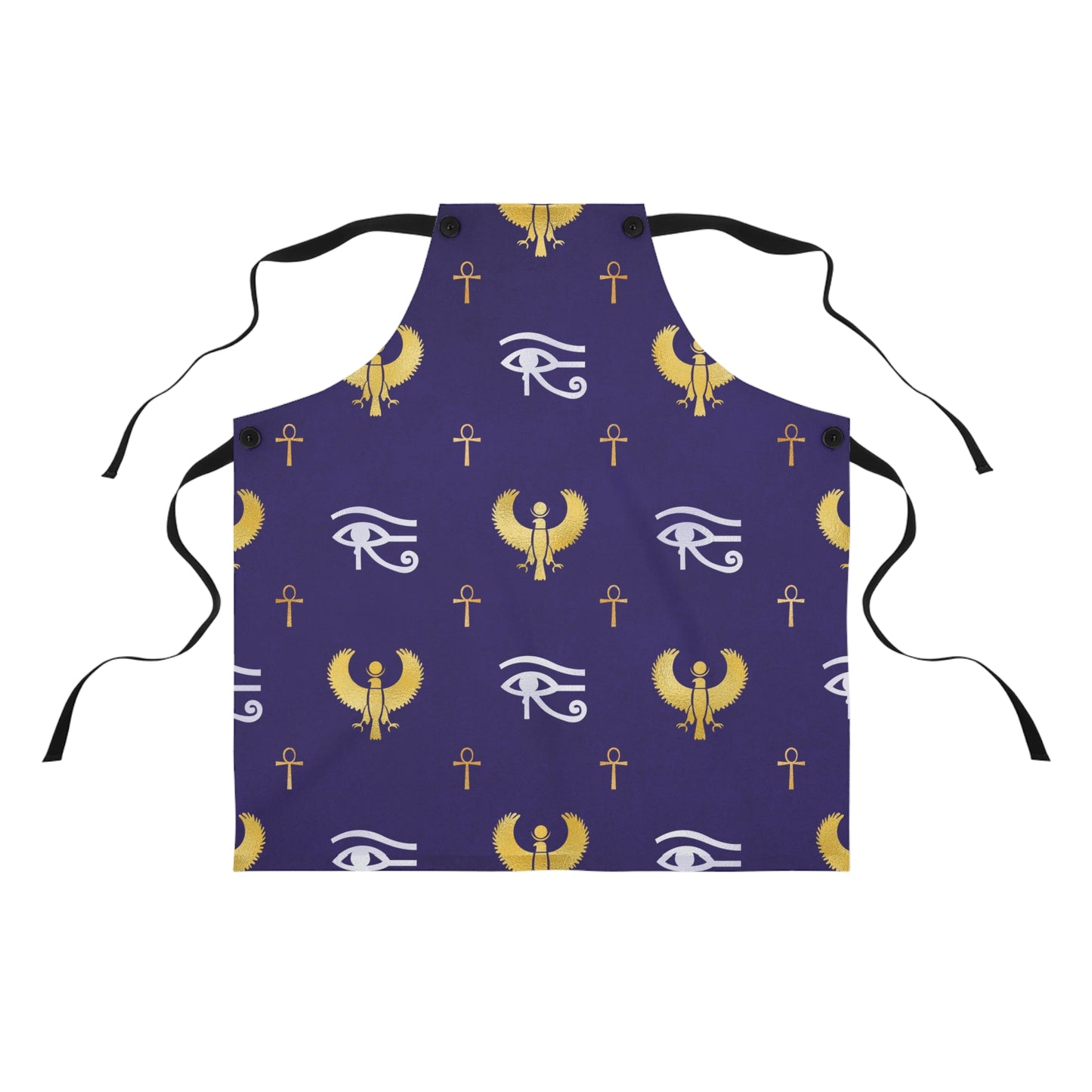 Blue Egyptian Apron