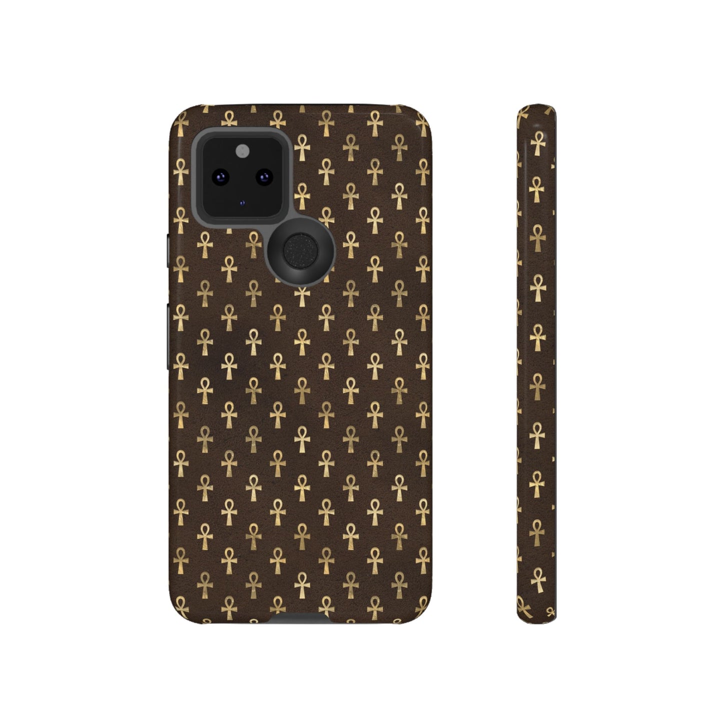 Brown Ankh Google Pixel Tough Cases | Egyptian Google Pixel Case | Ankh Google Pixel Case