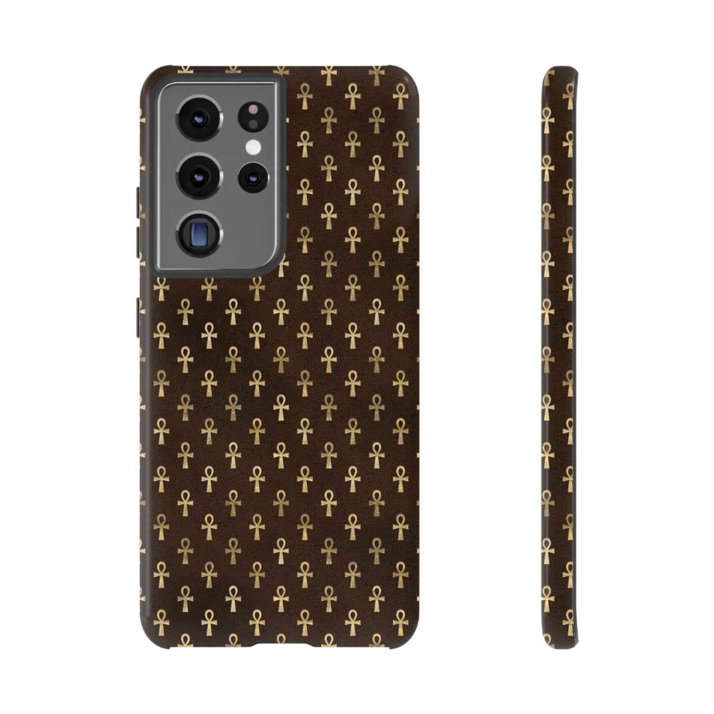 Brown Ankh Samsung Tough Cases | Egyptian Samsung Case | Ankh Samsung Case