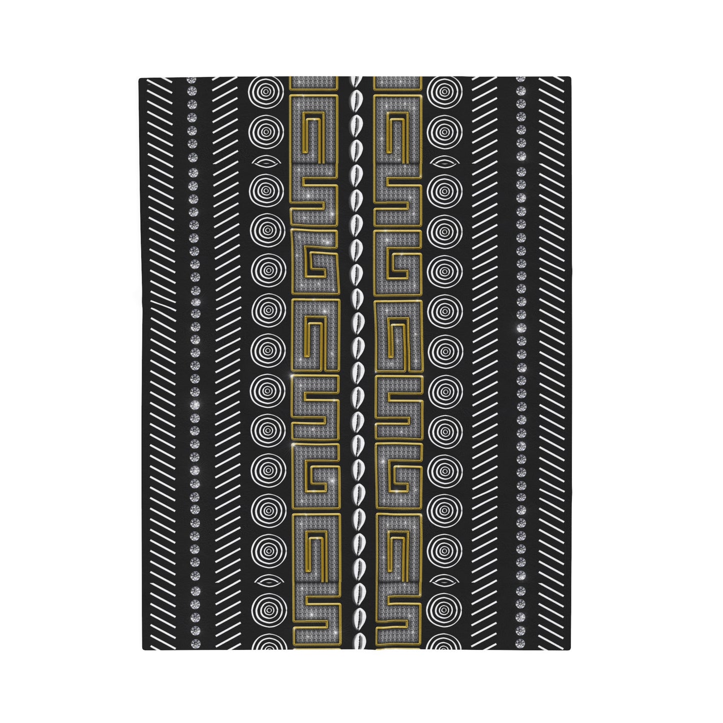 Bling Mudcloth Inspired Blanket