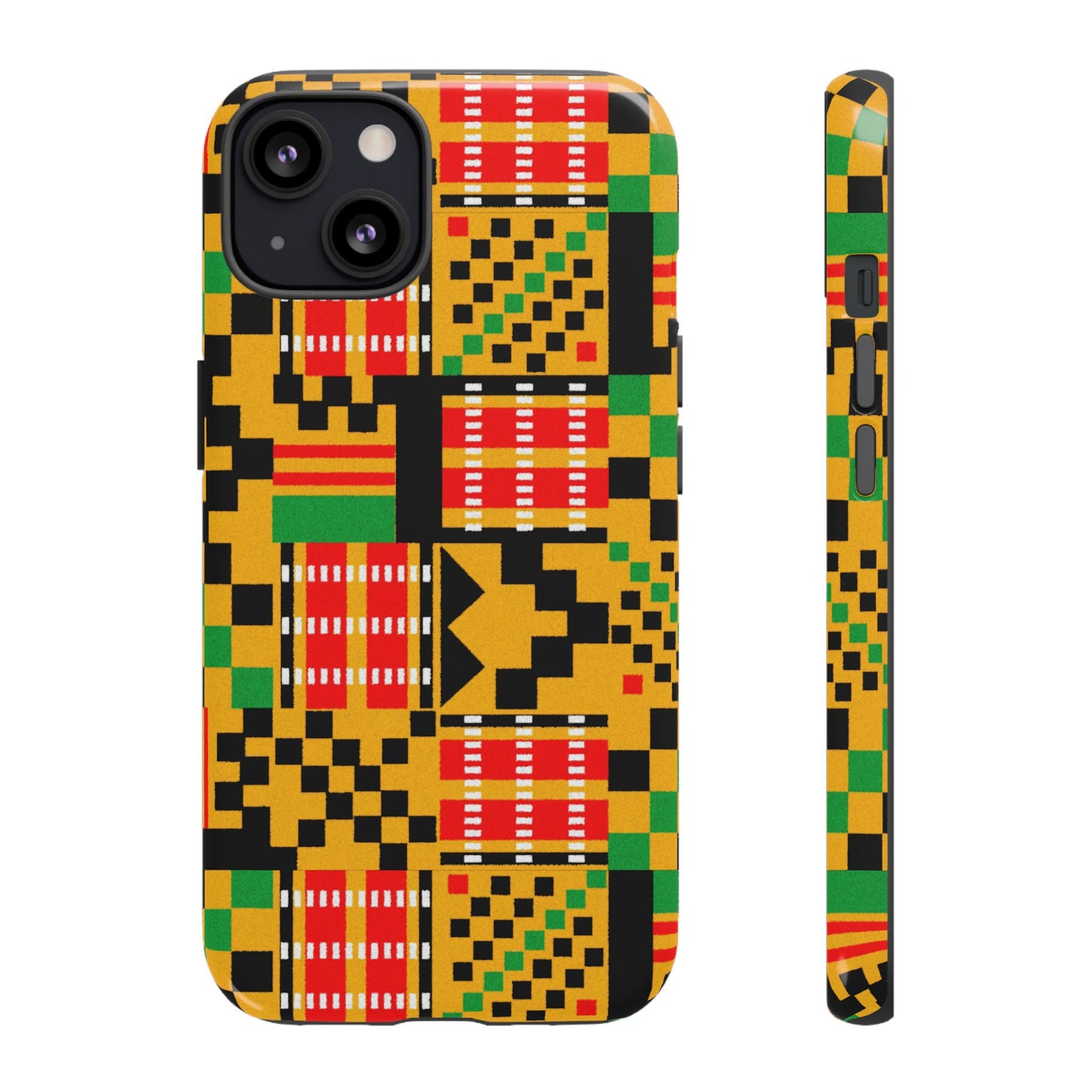 iPhone Kente Tough Cases | Ankara iPhone Case | Afrocentric iPhone Case