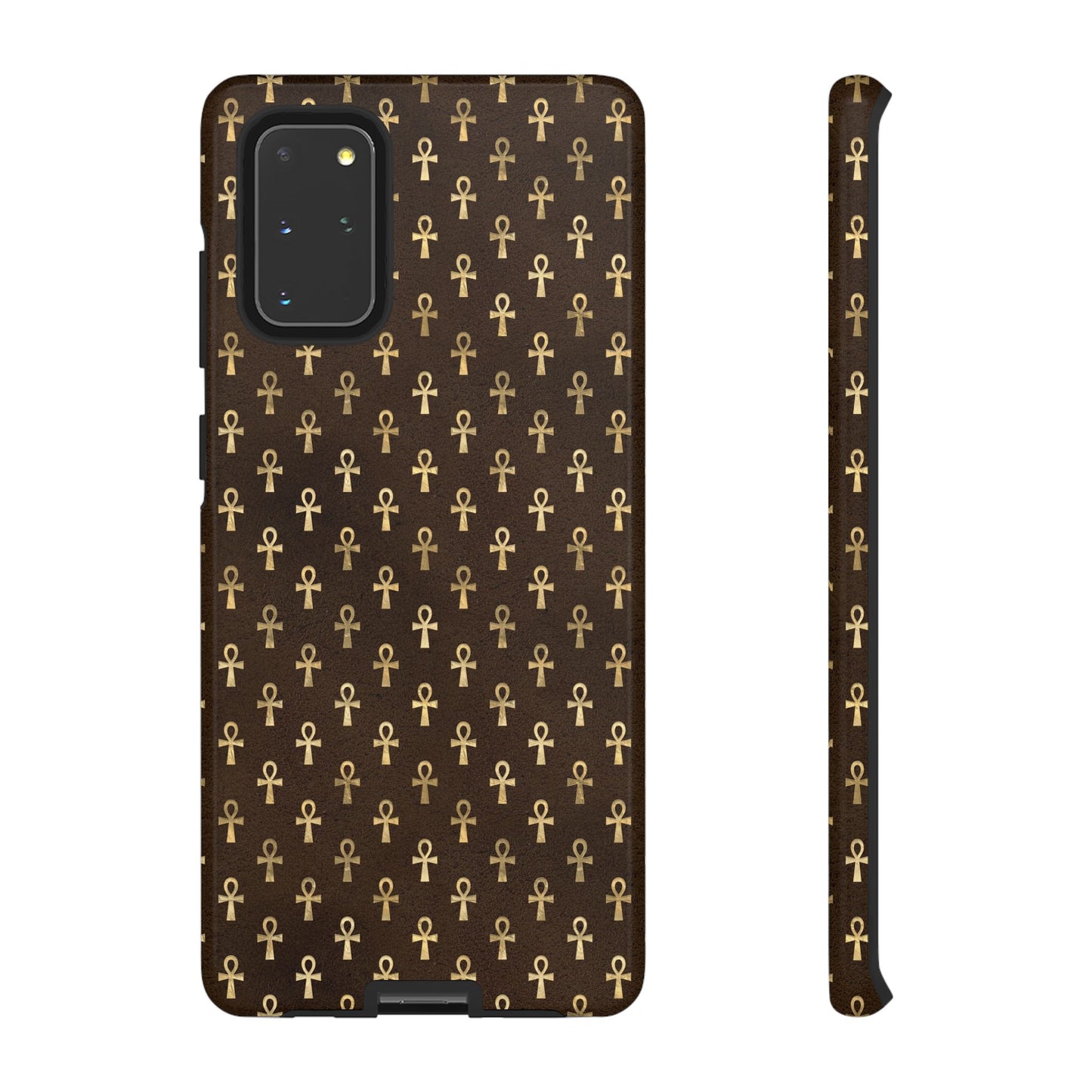 Brown Ankh Samsung Tough Cases | Egyptian Samsung Case | Ankh Samsung Case