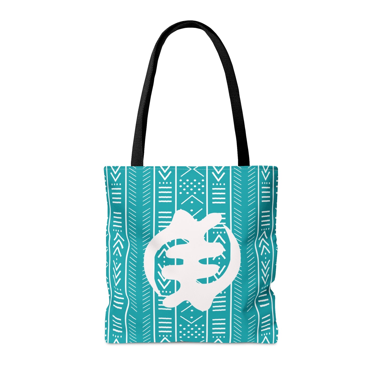 GYE NYAME - Supremacy of God Tote Bag Teal
