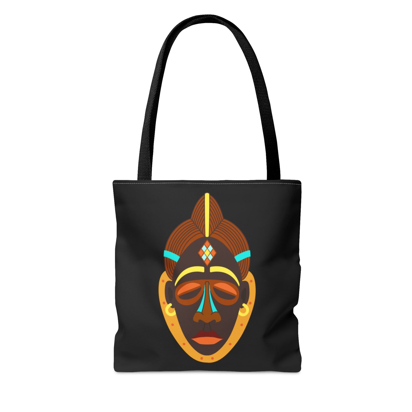 African Mask Tote Bag