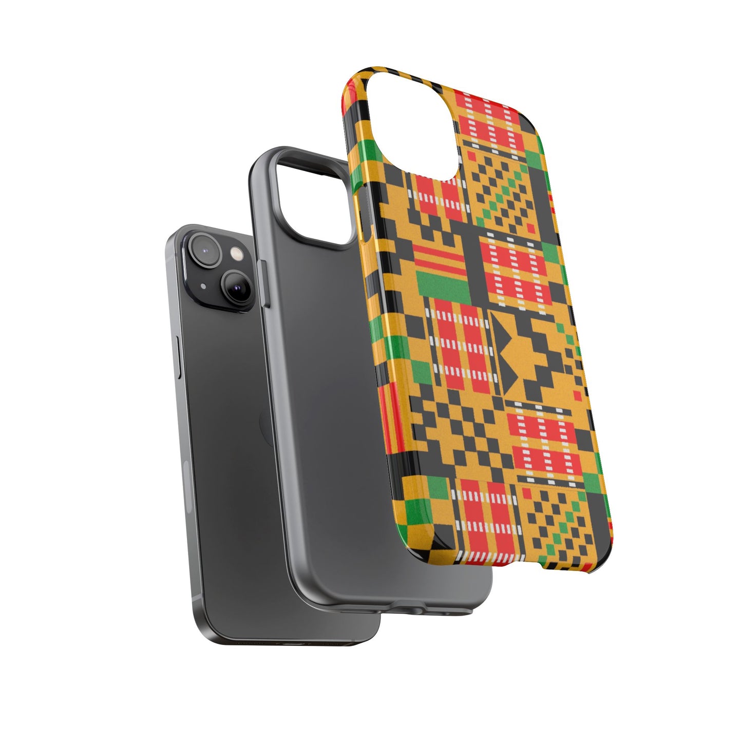 iPhone Kente Tough Cases | Ankara iPhone Case | Afrocentric iPhone Case