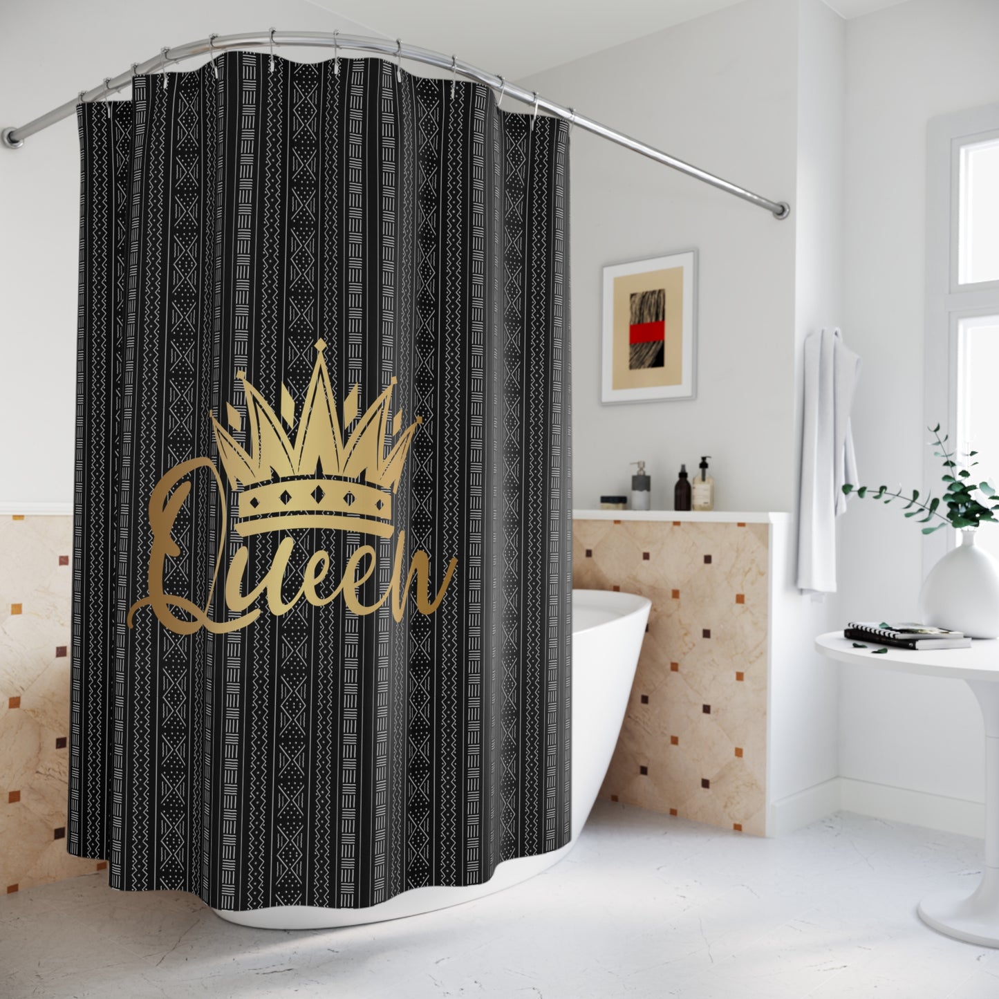 Queen Shower Curtain