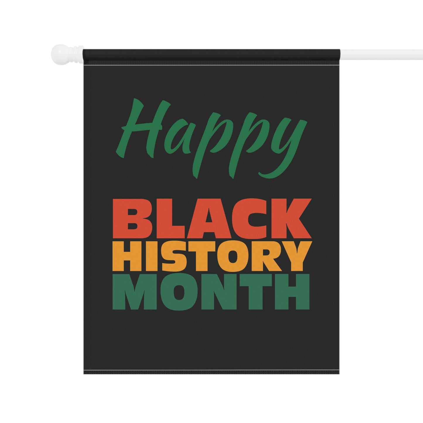 Happy Black History Month Garden & House Banner, Black History Gifts