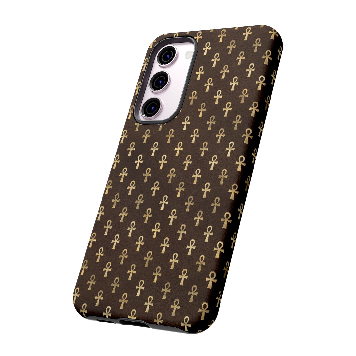 Brown Ankh Samsung Tough Cases | Egyptian Samsung Case | Ankh Samsung Case