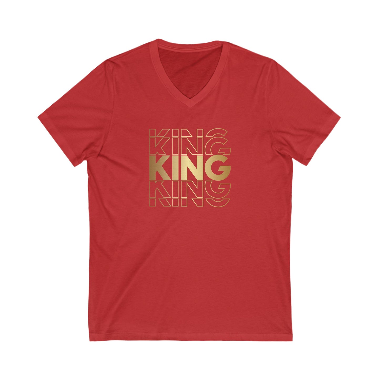 King Jersey V-Neck Tee
