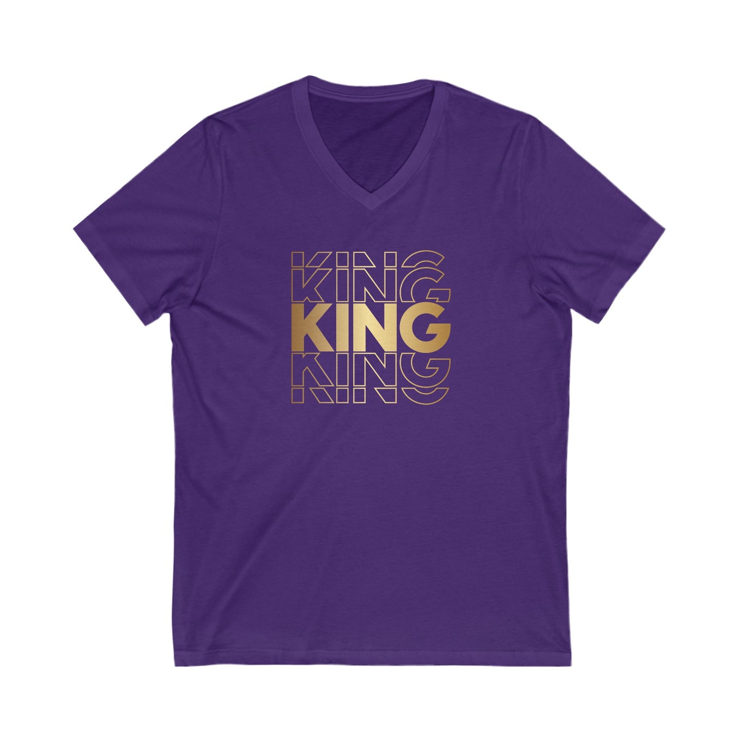 King Jersey V-Neck Tee