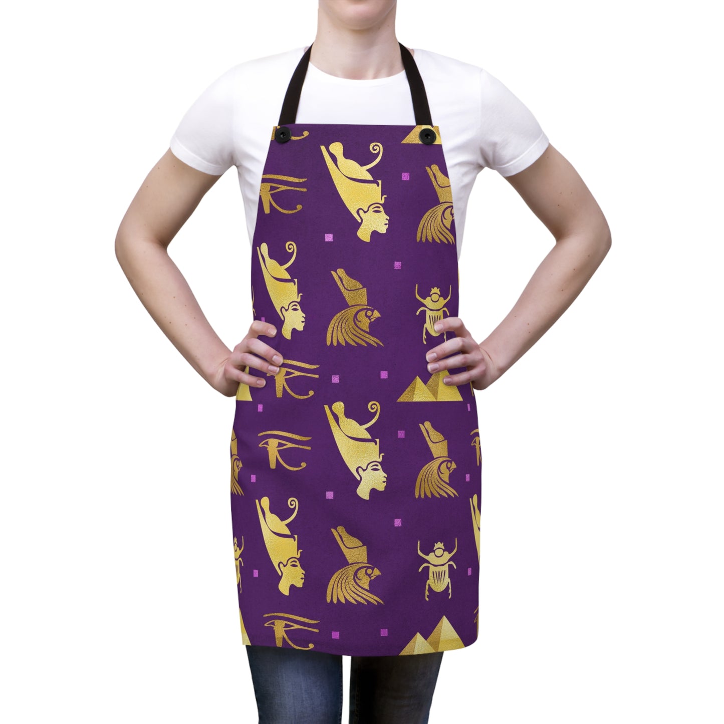 Purple Egyptian Apron