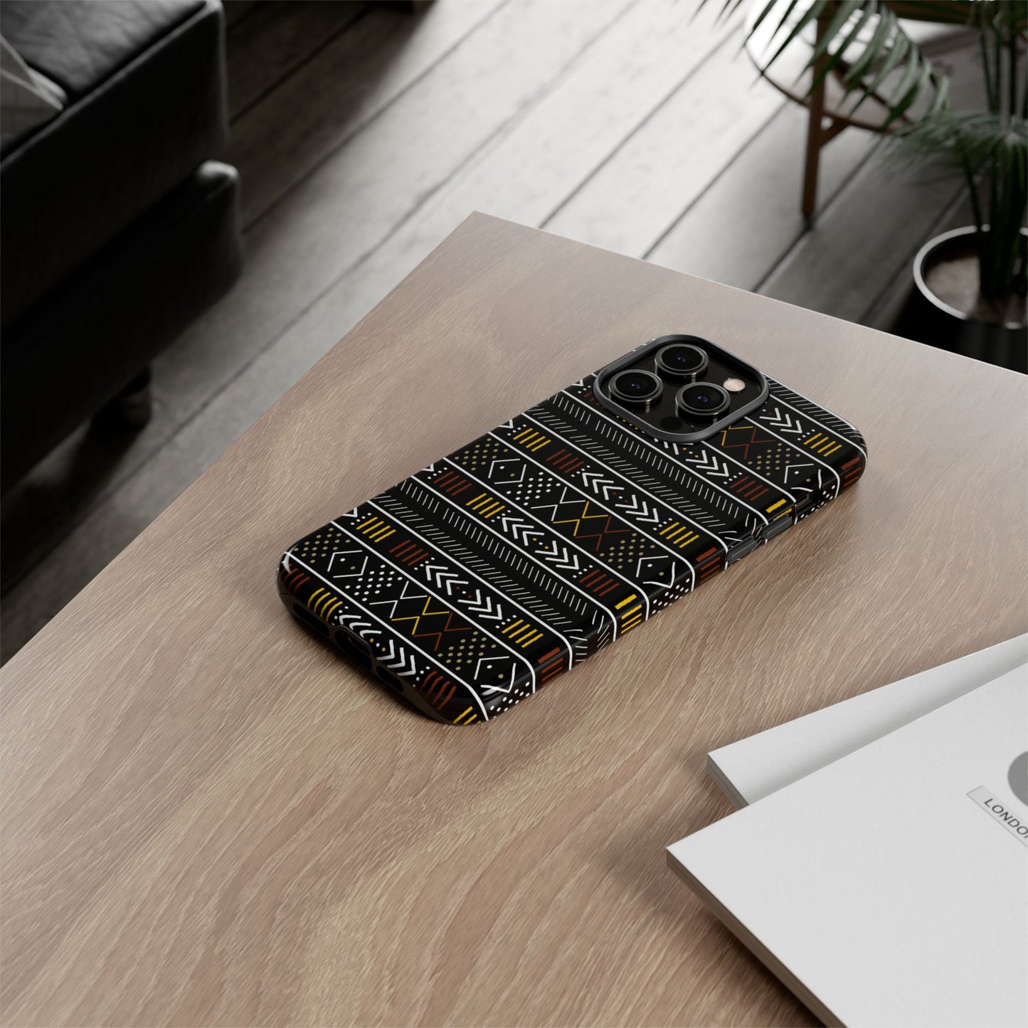 Mudcloth iPhone Tough Cases | African iPhone Case | Afrocentric iPhone Case