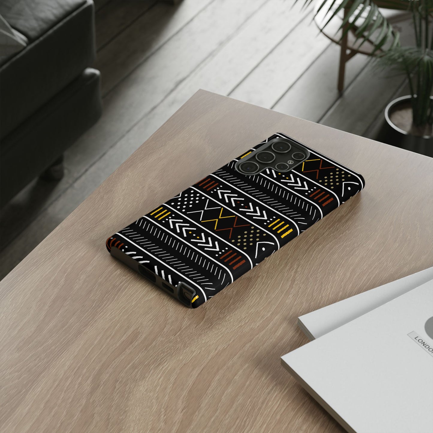 Mudcloth Samsung Tough Cases | African Samsung Case | Afrocentric Samsung Case