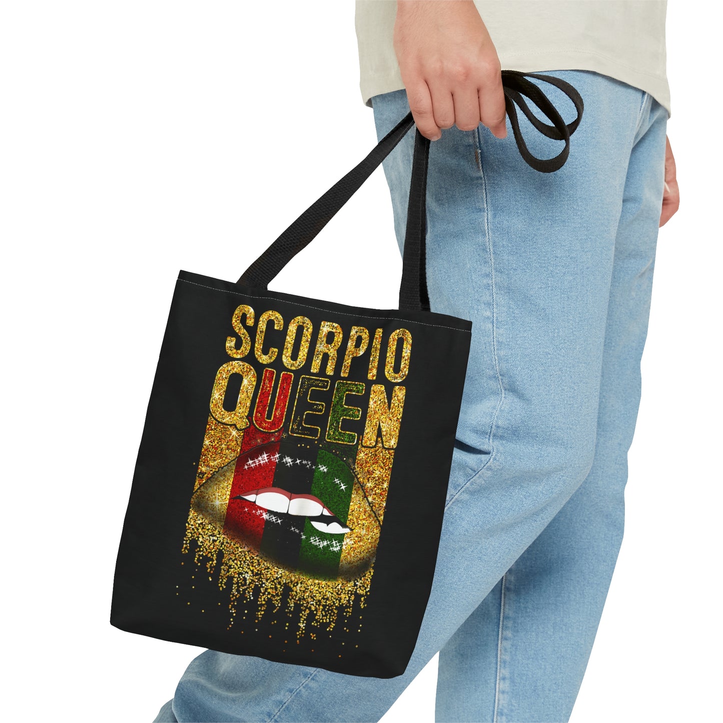 Scorpio Queen Lip Tote Bag