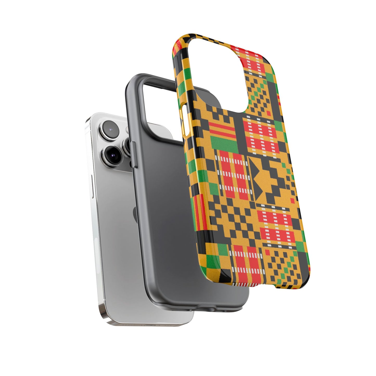 iPhone Kente Tough Cases | Ankara iPhone Case | Afrocentric iPhone Case