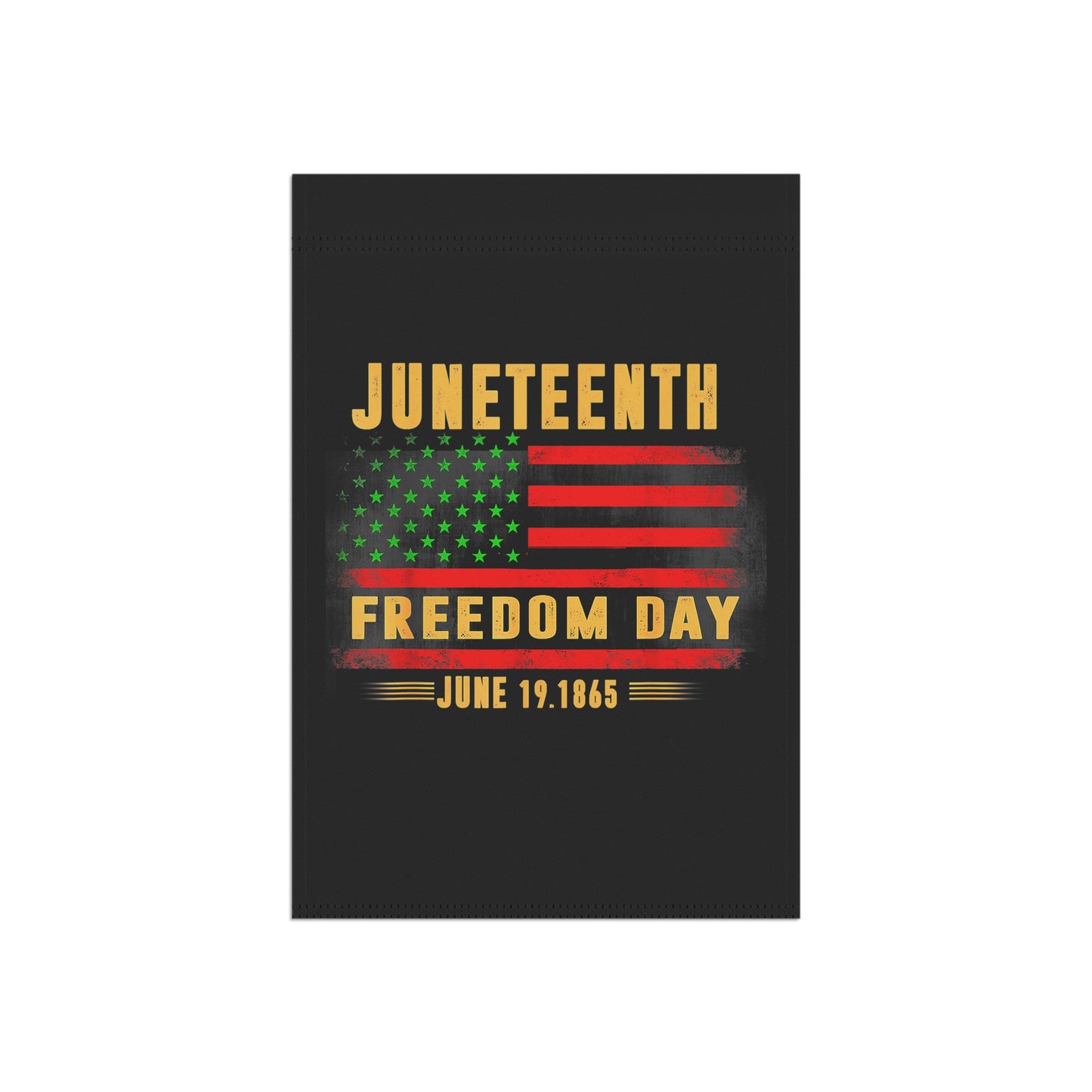 Juneteenth Freedom Day Garden & House Banner