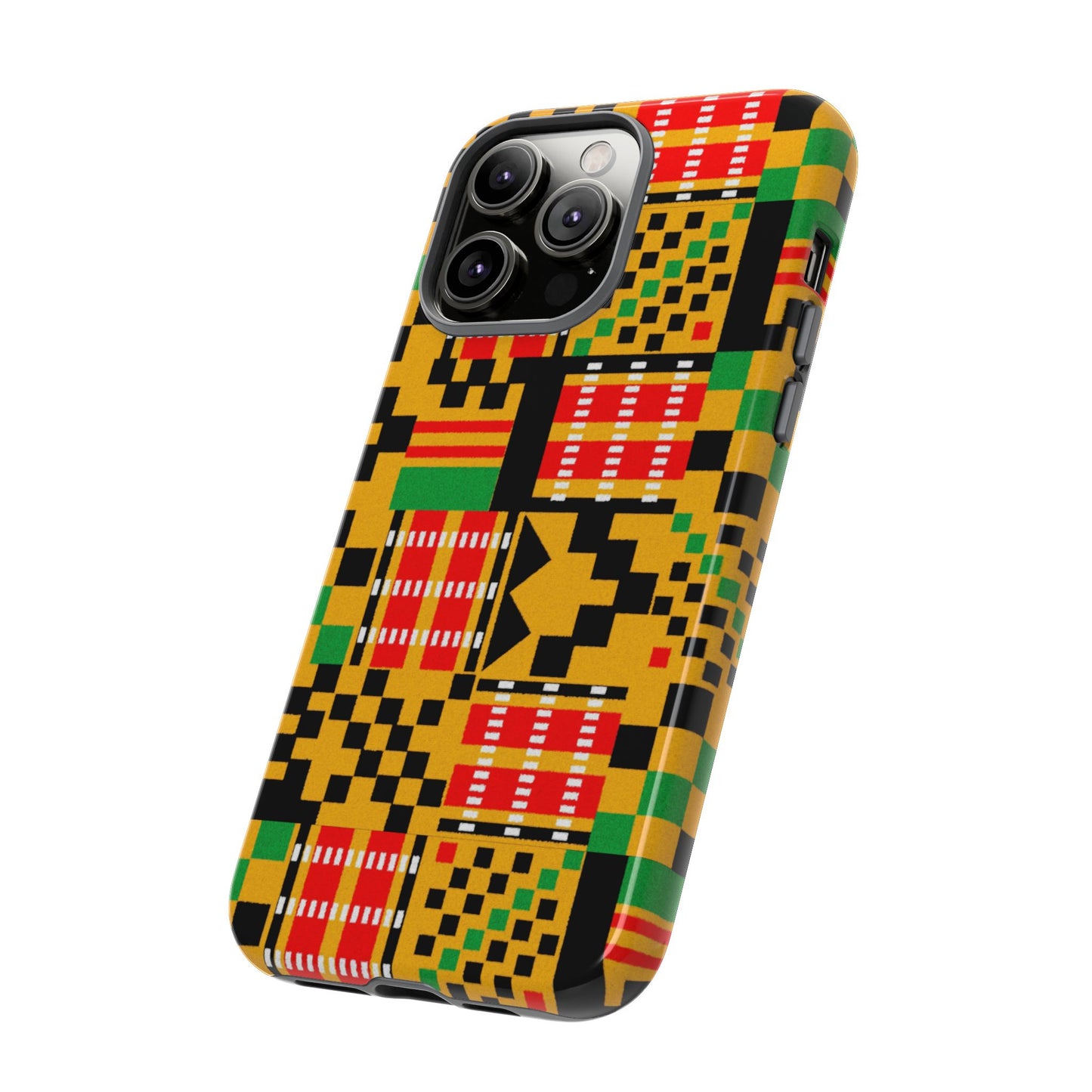 iPhone Kente Tough Cases | Ankara iPhone Case | Afrocentric iPhone Case