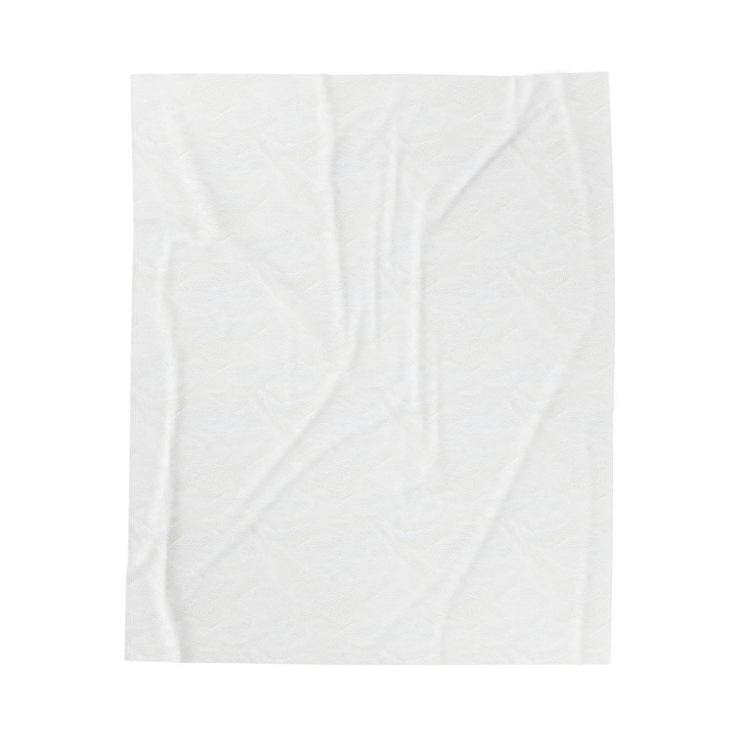 Red and White Plush Blanket