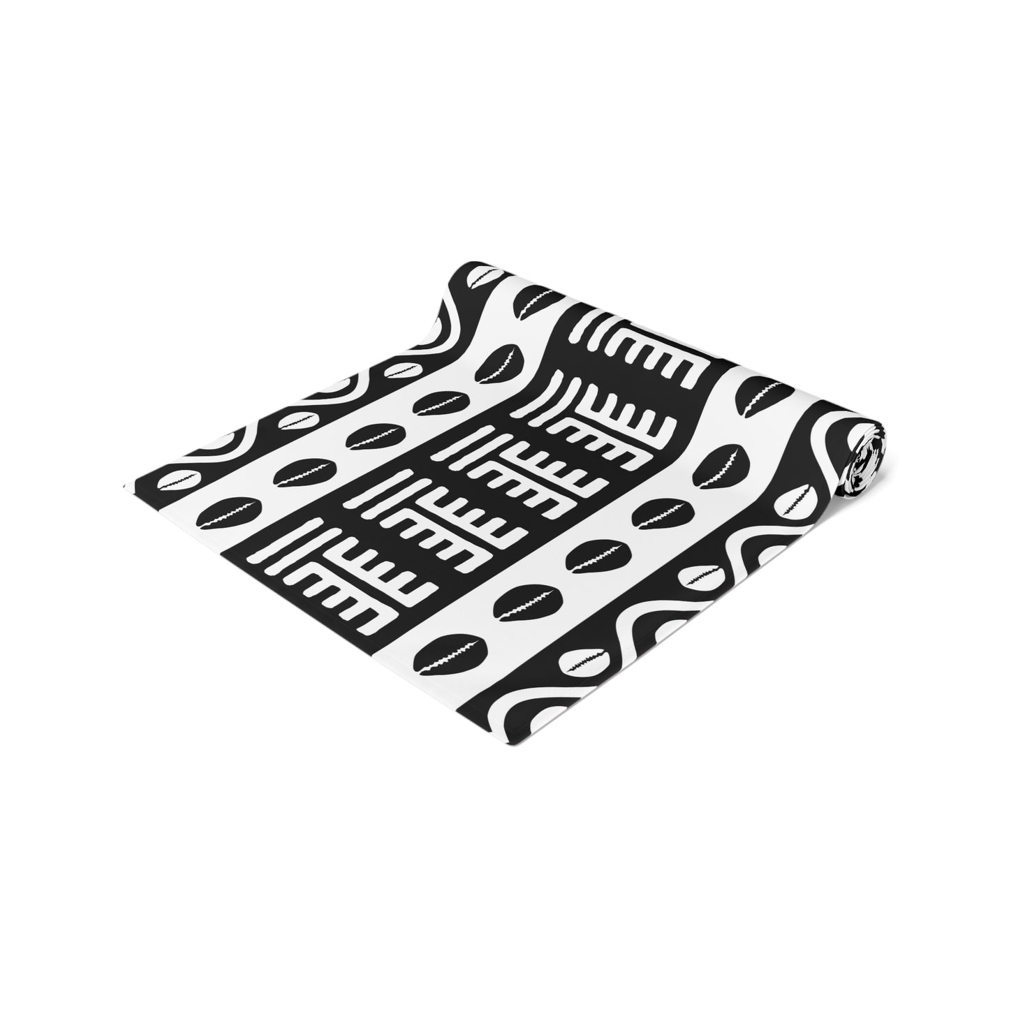 Mudcloth III Design Table Runner (Cotton, Poly)