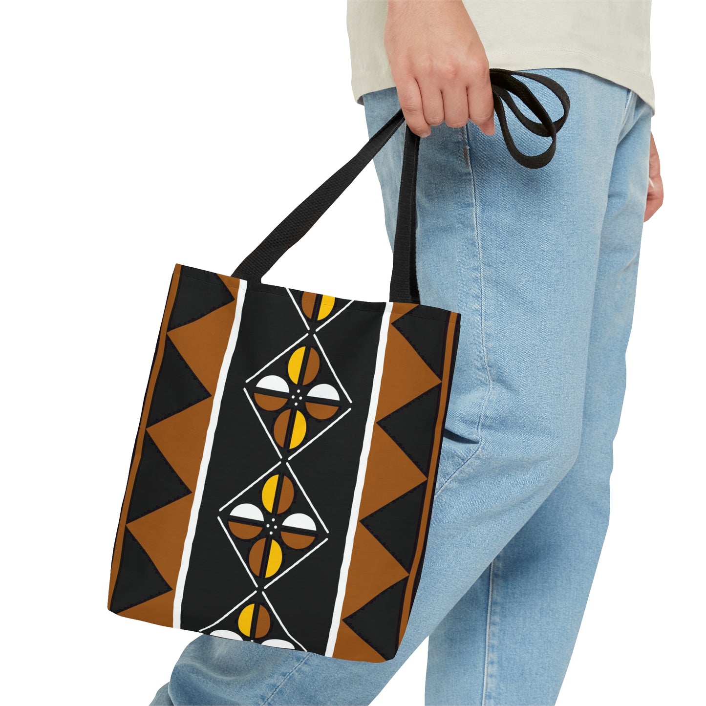 Mudcloth Inspired VI Tote Bag