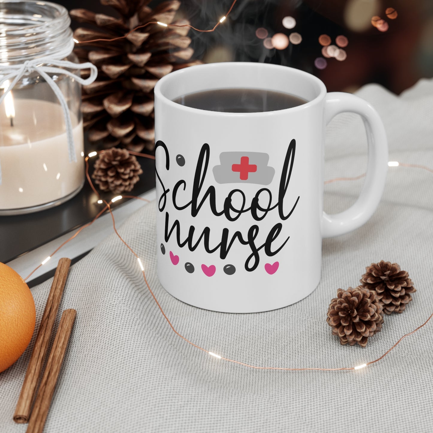 School Nurse Coffee Mug 11oz
