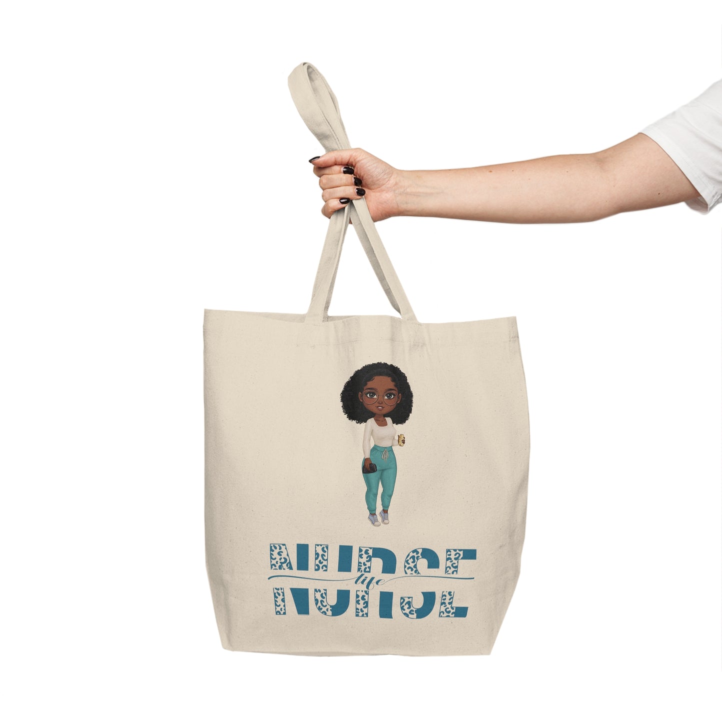Nurse Life V2 Canvas Tote