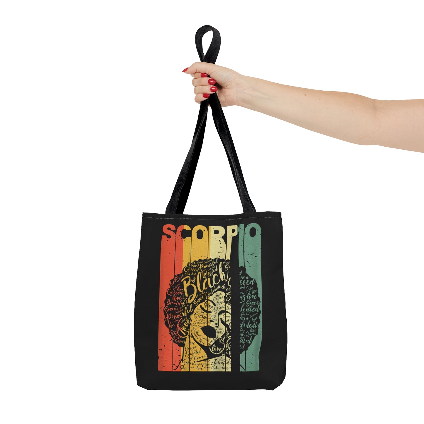 Scorpio Melanin Tote Bag | Afrocentric Tote Bag