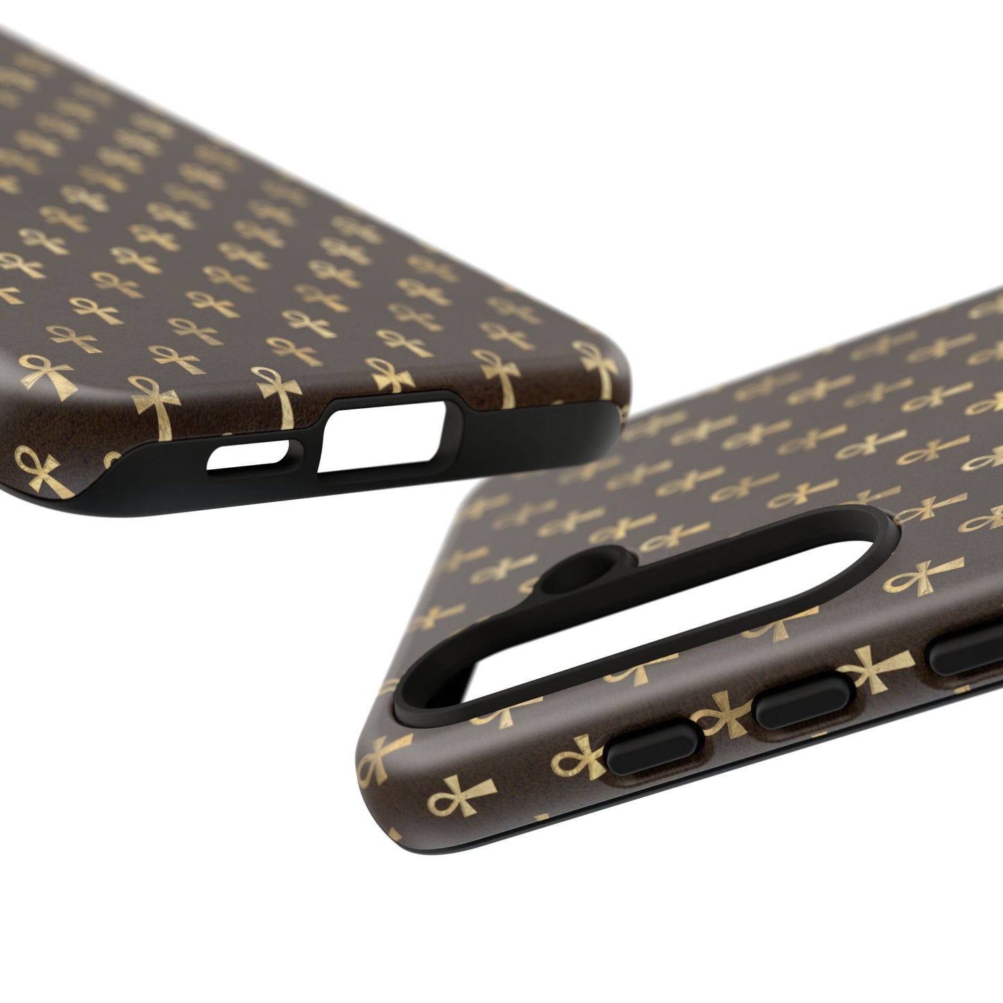 Brown Ankh Samsung Tough Cases | Egyptian Samsung Case | Ankh Samsung Case