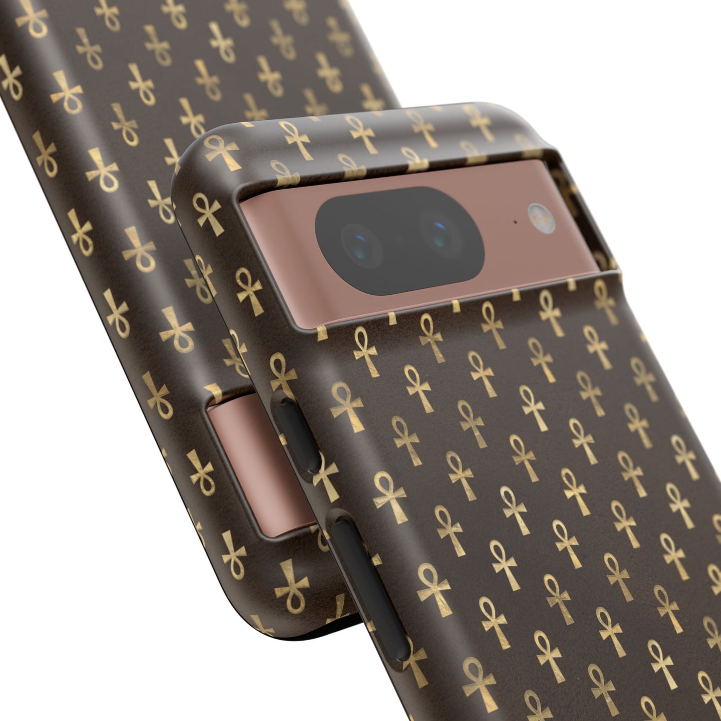 Brown Ankh Google Pixel Tough Cases | Egyptian Google Pixel Case | Ankh Google Pixel Case