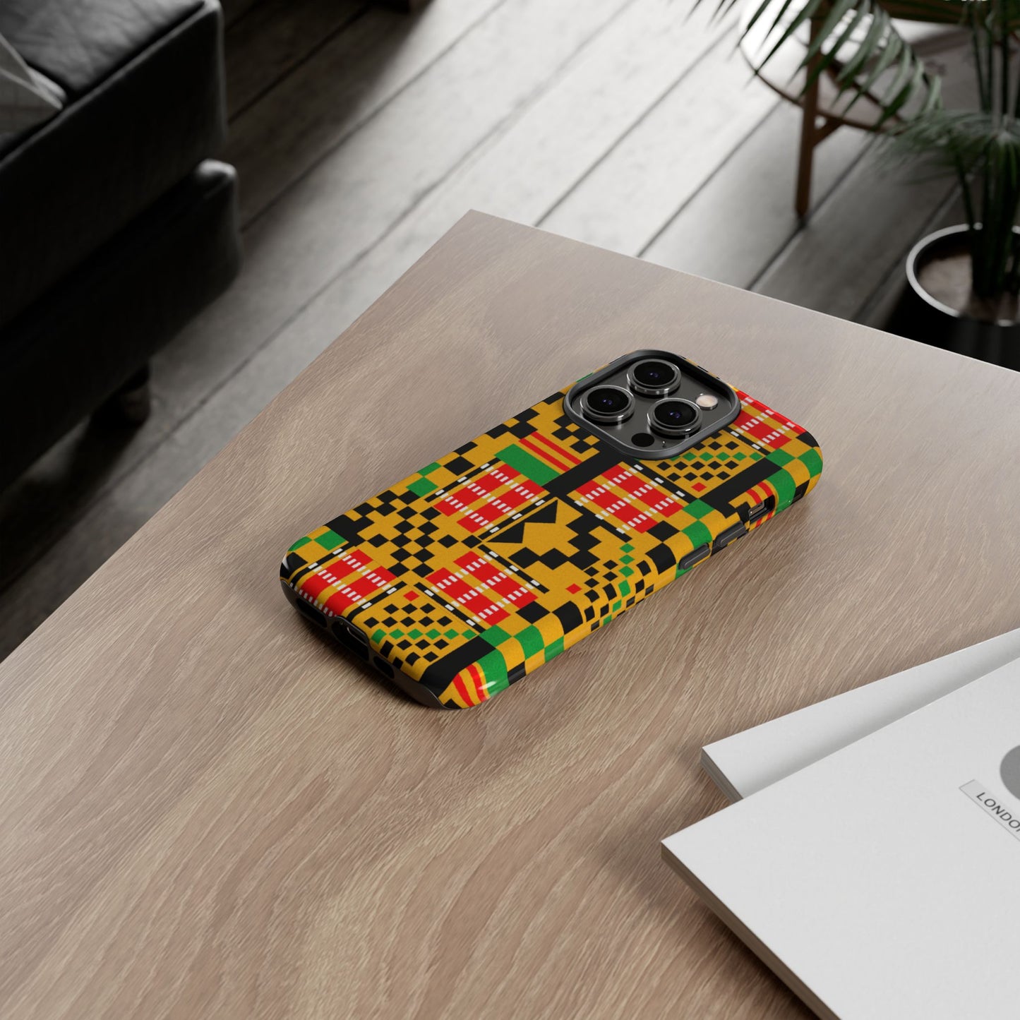 iPhone Kente Tough Cases | Ankara iPhone Case | Afrocentric iPhone Case