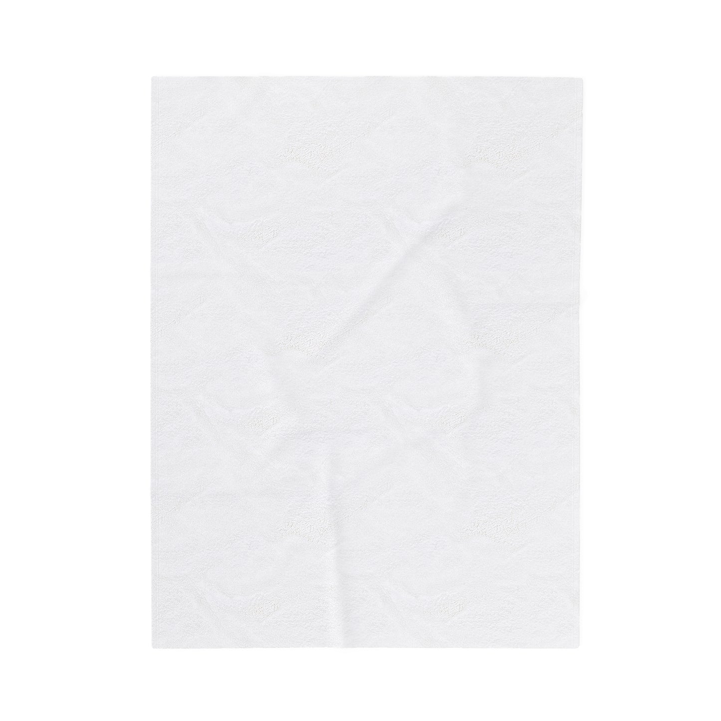 Red and White Plush Blanket