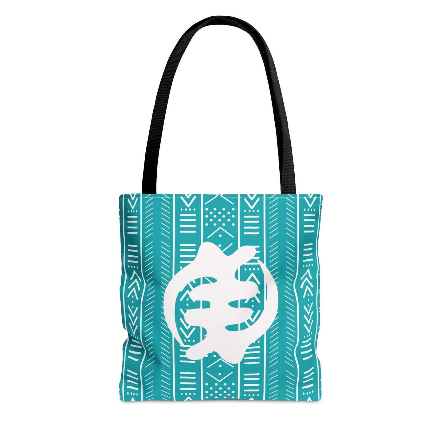 GYE NYAME - Supremacy of God Tote Bag Teal