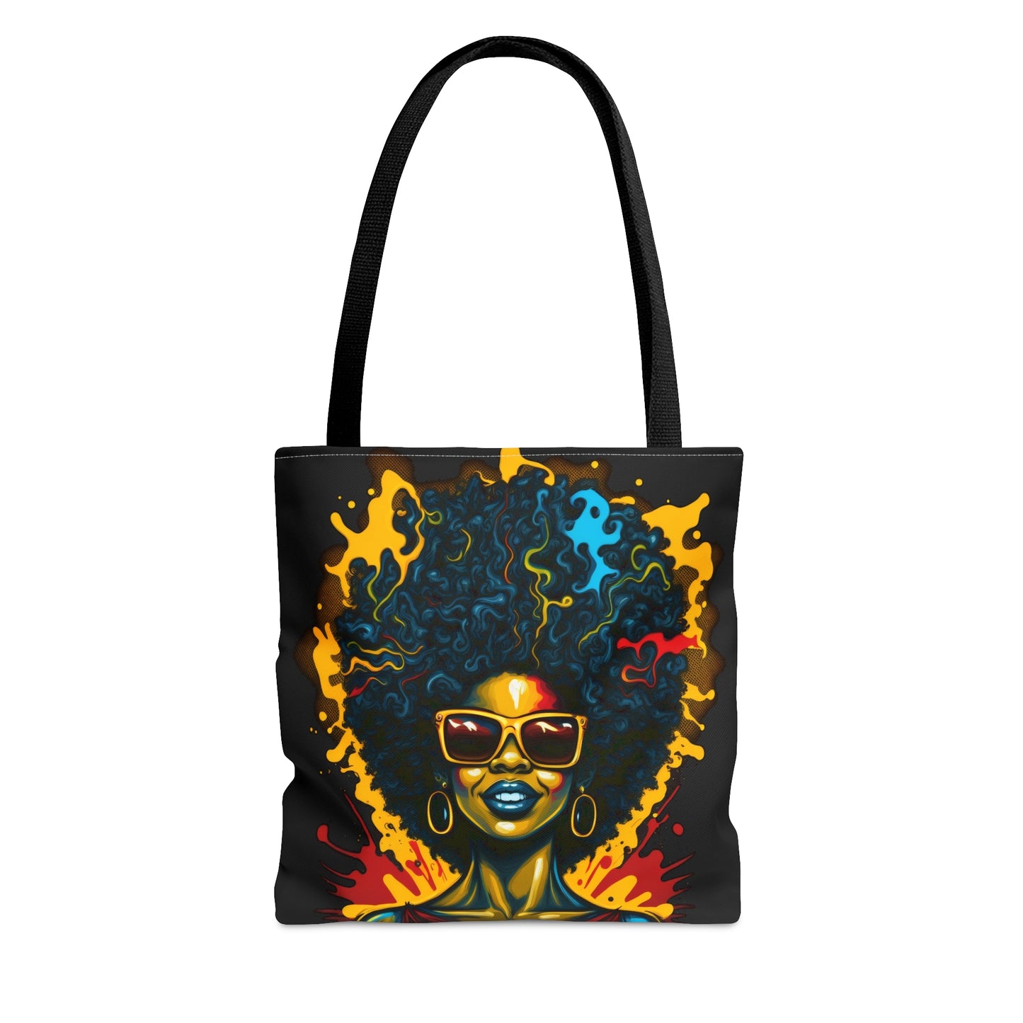 Afro Black Queen Tote Bag