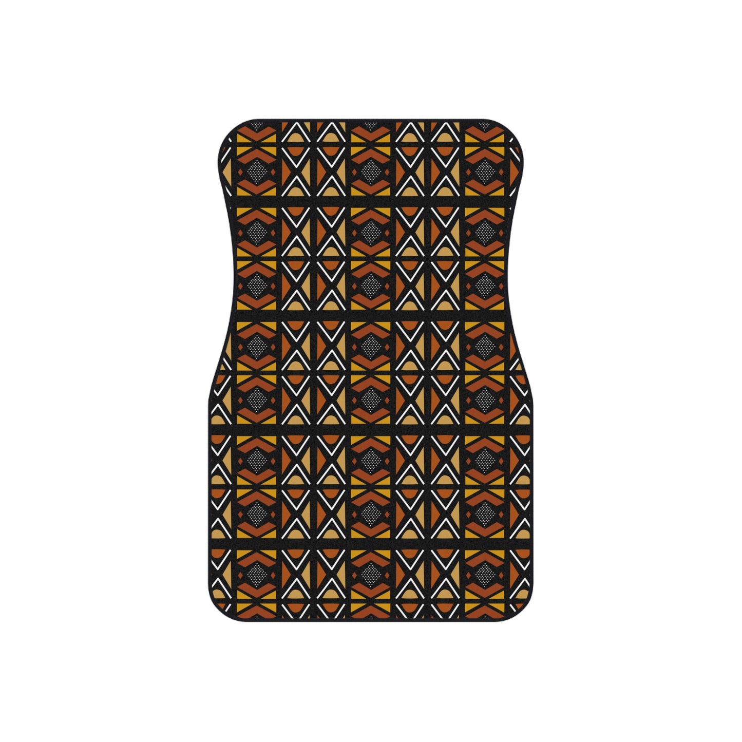 Mudcloth Inspired Car Mats (2x Front)