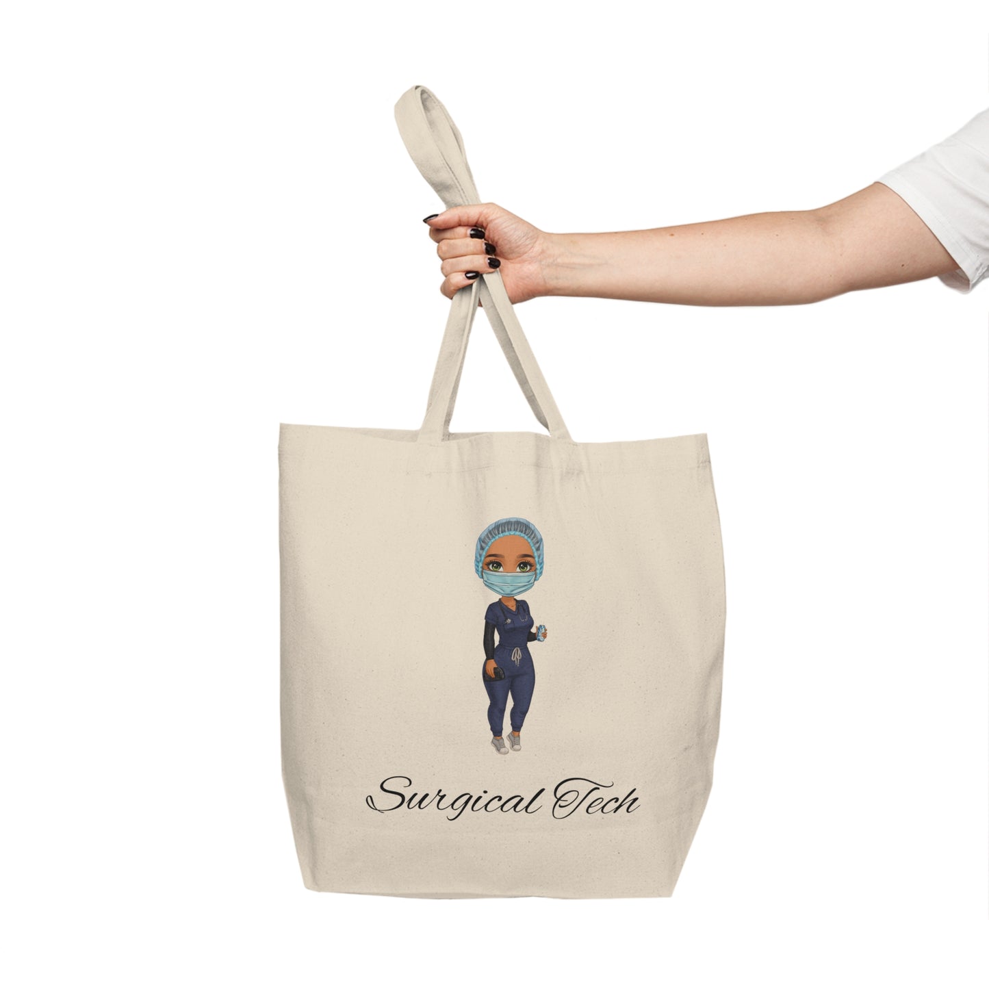 Surgical Tech Canvas Tote