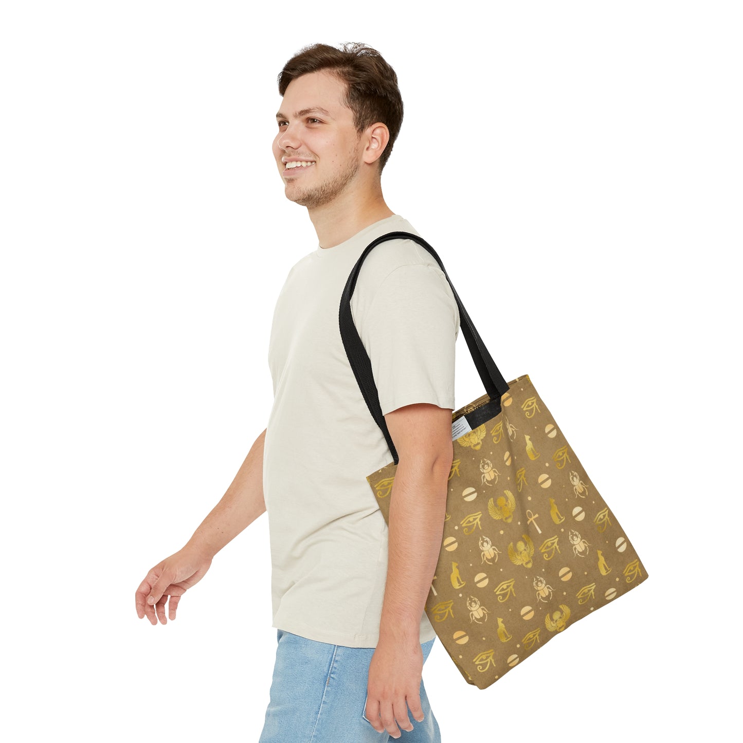 Tan Egyptian Tote Bag